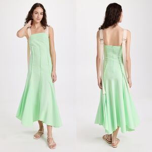 Victoria Beckham Strappy Midi Dress